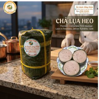 Chả Lụa Heo Nguyên Chất 1Kg