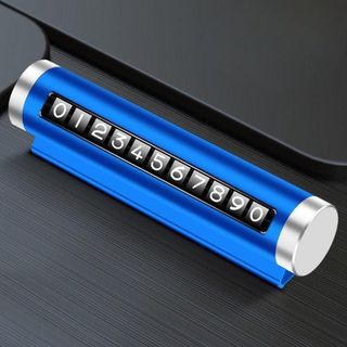 Bảng Ghi Số Điện Thoại Đậu Xe Tạm Thời Chất Liệu Kim Loại Dạng Con Lăn Tiện Dụng Gắn Taplo Cao Cấp