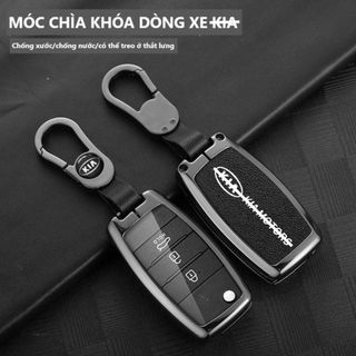 Ốp Chìa Khóa Hợp kim Kia. Mornin.g, K3., Ron.do, R.io, S.oluto, Soren.to (Bản Chìa Cơ) Dùng Chung Các Nút
