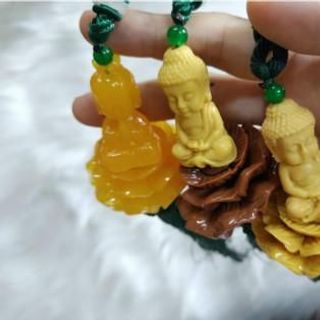 khánh treo xe ô tô tượng phật bà quan âm và thích ca ngồi đài sen, khánh treo xe ô tô trang trí xe hơi