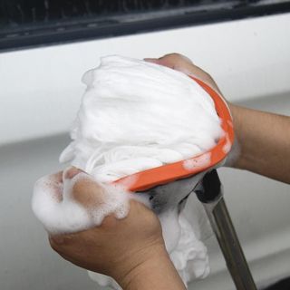 Chổi Rửa Xe Ô Tô Cán Dài Có Thể Kéo Dài Sợi Lau Bông Mềm Chổi Dài chăm xe đúng cách
