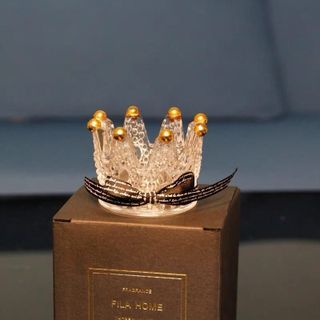 Trang Trí Xe Mô Hình Vương Miện Pha Lê Đặt Taplo Xe Hơi Sang Trọng, Dễ Thương-Trang Trí Nhà Cửa