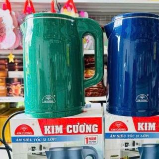 ẤM SIÊU TỐC 2 LỚP 1,8L KIM CƯƠNG (T12)