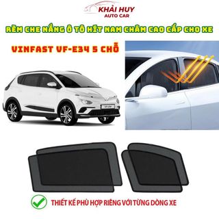 (TẶNG KHĂN)RÈM CHE NẮNG Ô TÔ CAO CẤP CHO XE VINFAST VF e34 5 Chỗ ... Hít Nam Châm,Che Nắng Tốt