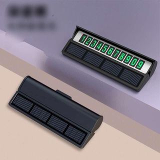 Bảng Ghi Số Điện Thoại Khi Dừng Đỗ Xe Năng Lượng Mặt Trời,Phát Sáng Phản Quang Khi Trời Tối Siêu Tiện Lợi