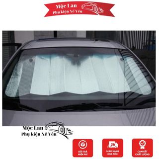 Tấm xốp che nắng kính lái bên trong ô tô, xe hơi size 70x140cm