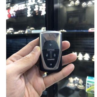 Ốp Khoá Kim Loại Vin-fast VF8,VF9,E34 Chìa Form Cũ Hợp Kim Cacbon Cao Cấp Bảo Vệ Chìa Khoá Móc Khoá Móc Khóa Silicon