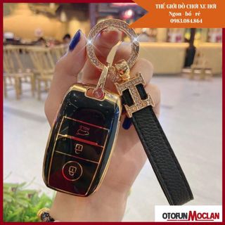 Ốp khóa KIA K3 Cerato Rondo Seltos Morrning K5 Sorento 3 nút thông minh,ốp khóa