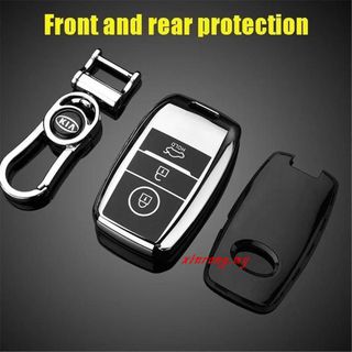 Ốp khóa KIA K3 Cerato Rondo Seltos Morrning K5 Sorento 3 nút thông minh,ốp khóa