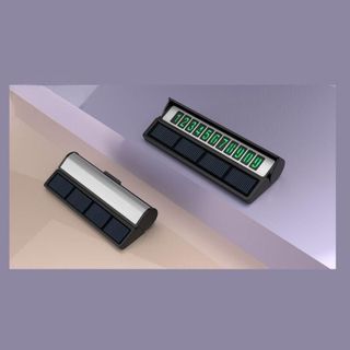 Bảng Ghi Số Điện Thoại Khi Dừng Đỗ Xe Năng Lượng Mặt Trời,Phát Sáng Phản Quang Khi Trời Tối Siêu Tiện Lợi