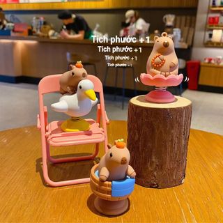 Mô Hình Thú Nhún Lò Xo, Chuột Capybara Dễ Thương, Gắn Xe Máy, Mũ Bảo Hiểm, Phụ Kiện Xe, Đáng Yêu, Quà Tặng