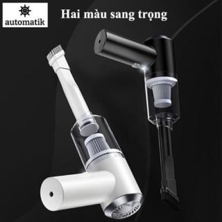 Máy hút bụi không dây cầm tay mini dọn dẹp mọi ngách ngách ô tô nhà cửa bàn làm việc tiện ích