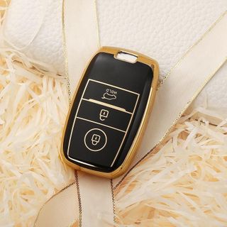 Ốp khóa KIA K3 Cerato Rondo Seltos Morrning K5 Sorento 3 nút thông minh,ốp khóa