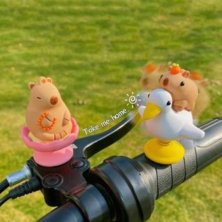 Mô Hình Thú Nhún Lò Xo, Chuột Capybara Dễ Thương, Gắn Xe Máy, Mũ Bảo Hiểm, Phụ Kiện Xe, Đáng Yêu, Quà Tặng