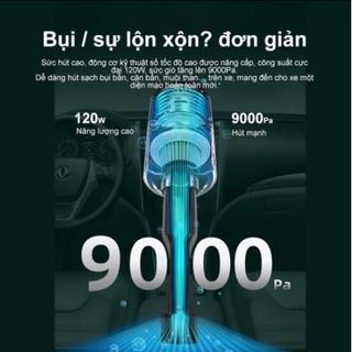 Máy hút bụi không dây cầm tay mini dọn dẹp mọi ngách ngách ô tô nhà cửa bàn làm việc tiện ích