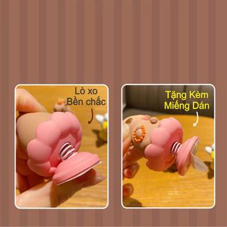 Mô Hình Thú Nhún Lò Xo, Chuột Capybara Dễ Thương, Gắn Xe Máy, Mũ Bảo Hiểm, Phụ Kiện Xe, Đáng Yêu, Quà Tặng