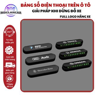 Bảng Số Điện Thoại Trên Ô Tô Sang Trọng Bảng Ghi Số Điện Thoại Để Taplo- Moclancar
