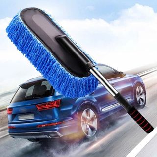 Cọ Chổi Dẹt Nano Lau Chùi Xe Ô Tô - Chổi Rửa Xe Hơi - Chổi Vệ Sinh Làm Sạch Mới Xe - Mộc Lan Phụ Kiện Xế Yêu