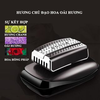 ( nắp chữ nhật) Nước Hoa Ô Tô, Nước Hoa Đính Đá Đẹp Sang Trọng, Mùi Thơm Dễ Chịu 75ml-