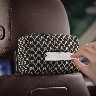 Túi đựng khăn giấy trên ô tô treo ghế hàng sau bệ tỳ tay,gương che nắng