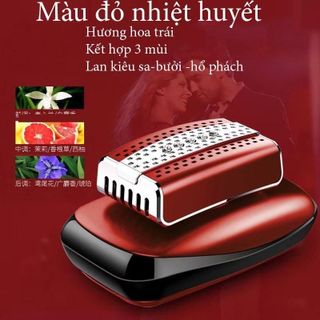 ( nắp chữ nhật) Nước Hoa Ô Tô, Nước Hoa Đính Đá Đẹp Sang Trọng, Mùi Thơm Dễ Chịu 75ml-