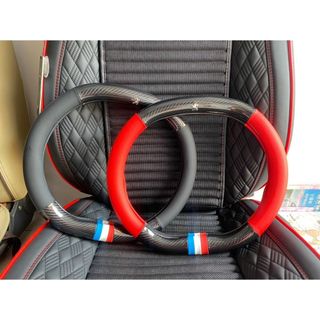 Bọc Vô Lăng D Cut 2 Đầu Vân Carbon Dành Cho Xe Peugoet 40 Size 34cm khaihuyauto