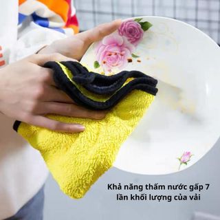 KHĂN LAU Ô TÔ MICROFIBER 2 MẶT SIÊU THẤM – KHĂN LAU XE HƠI CAO CẤP KHẢI HUY AUTO