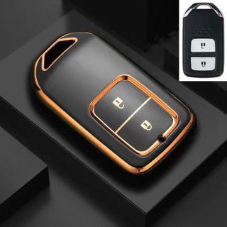 Ốp Bao Chìa Khoá Chất Liệu Silicon Tráng Gương HONDA City - CRV - CIVIC 2 nút - 3 nút - 4 nút thông minh