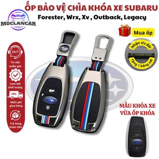 Ốp Khoá Kim Loại SUBARU ,Subaru Forester, Wrx, Xv , Outback, Legacy Bảo Vệ Chìa Khoá Có Phản Quang Thể Thao