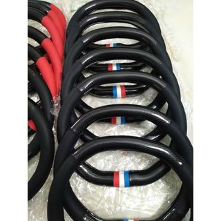 Bọc Vô Lăng D Cut 2 Đầu Vân Carbon Dành Cho Xe Peugoet 40 Size 34cm khaihuyauto