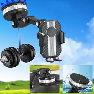 Kẹp Giá Đỡ Điện Thoại 3 Khớp Xoay 360,Gắn Taplo,Kính Cực Chắc Chắn Điều Chỉnh Thông Minh