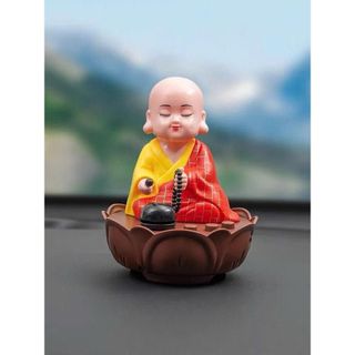 Tượng Phật Chú Tiểu Gõ Mõ Tụng Kinh Có 6 Bài Nhạc, Phật Thích Ca, Phật Như Lai, Phật Di Lặc