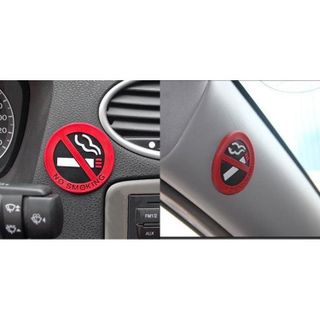 Miếng Dán Cảnh Báo Cấm Hút Thuốc - No Smoking Tiện Lợi Nhỏ Gọn Thân Thiện Môi Trường Sản Phẩm Rất Cần Thiết Cho SK Nhãn Dán Tem Decor Decor Phòng Decal Đồng