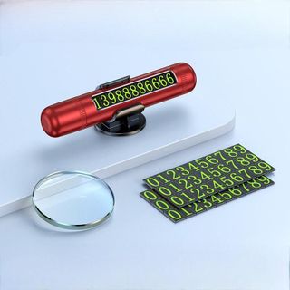 Bảng ghi số điện thoại kiêm búa phá kính phụ kiện bên trong ô tô