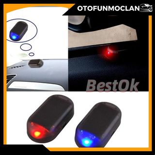 Đèn LED Báo Động Cổng USB Chống Trộm Sử Dụng Năng Lượng Mặt Trời