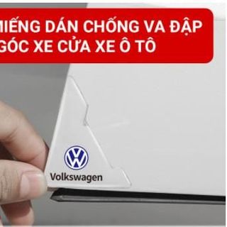 Bộ 2 Chi Tiết Miếng Dán Silicon Chống Va Đập Góc Xe Cửa Ô Tô - Full Hãng Xe