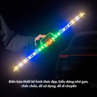 Biển Led Tam Giác Cảnh Báo Nguy Hiểm Gấp Gọn Và Đa Năng Sử năng lượng mặt trời