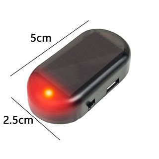 Đèn LED Báo Động Cổng USB Chống Trộm Sử Dụng Năng Lượng Mặt Trời