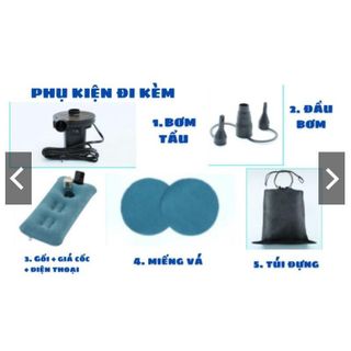 Tặng kèm bơm-Đệm hơi ô tô Mickey chất liệu nhung cao cấp thoáng mát