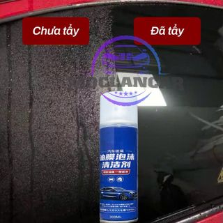 Chai Xịt Nano Làm Sạch Màng Dầu Kính Ô Tô, Bình Xịt Bọt Rửa Kính Xe, Làm Sạch Vết Ố Bẩn Trên Kính Xe Ô Tô