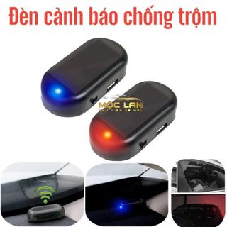 Đèn LED Báo Động Cổng USB Chống Trộm Sử Dụng Năng Lượng Mặt Trời