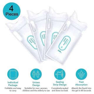 Túi Đi Vệ Sinh Khẩn Cấp 700ml Gấp Gọn Tiện Dụng Cho Xe Hơi / Đi Vệ Sinh KHAIHUYAUTO