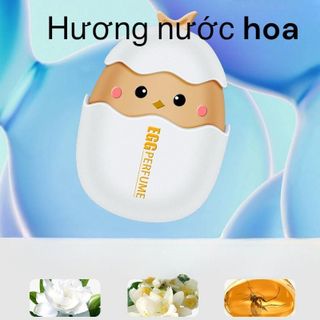 Nước Hoa Cửa gió Trứng Gà Vỡ Cài Cửa Gió Khuếch Tán Khử Mùi Ô Tô Trang Trí Nội thất Dễ Thương Phun Sương Xông Tinh Dầu Phụ Tùng