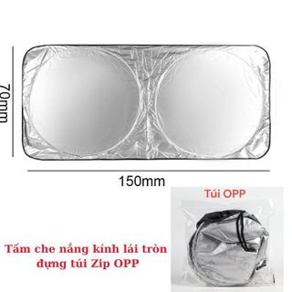 Tấm Che Nắng Kính Lái Bên Trong Gấp Gọn MẪU MỚI Thông Minh Chống Nắng Tia Cực Tím UV