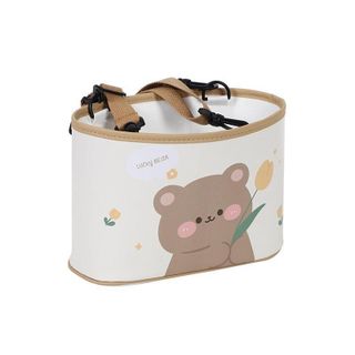 Giỏ Da Pu Treo Sau Ghế Ô Tô, Xe Máy Treo Xe Đẩy Đựng Đồ Đa Năng Họa Tiết Dễ Thương