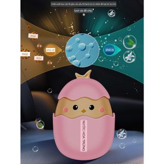 Nước Hoa Cửa gió Trứng Gà Vỡ Cài Cửa Gió Khuếch Tán Khử Mùi Ô Tô Trang Trí Nội thất Dễ Thương Phun Sương Xông Tinh Dầu Phụ Tùng