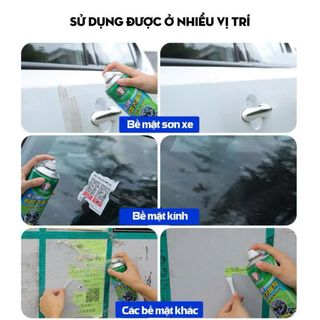Chai Xịt Tẩy keo Đa Năng Làm Sạch Keo Dán, Nhãn Mác, Băng Dính Tiện Lợi An ToàN Cho Bề Mặt
