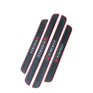 Nẹp Cao Su Chống Trầy Bậc Cửa Ô Tô Vinfast – Bộ Nẹp Bước Chân Logo VINFAST Cao Cấp