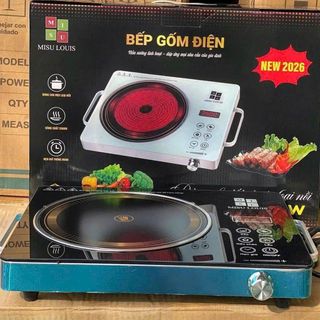 Bếp Hồng Ngoại Misu Louis 2026 (Thùng 8)
