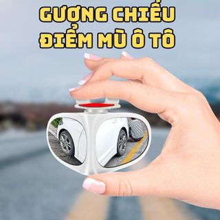 Bộ 2 Gương Chiếu Điểm Mù Ô Tô Quan Sát  Trước Sau Chống Nước Góc Rộng An Toàn Khi Sử Dụng  Lắp Đặt Dễ Dàng